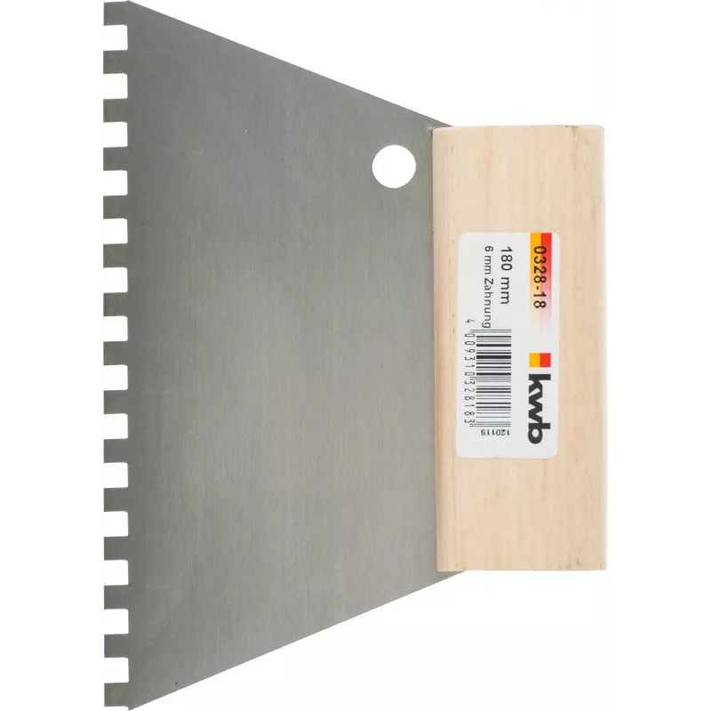 kwb 032818 Zahnkelle B11 Edelstahl 280mm Holzgriff