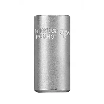 kwb 372143 Steckschlüssel-Adapter 1/2 Zoll auf 3/8 Zoll Chrom-Vanadium-Stahl