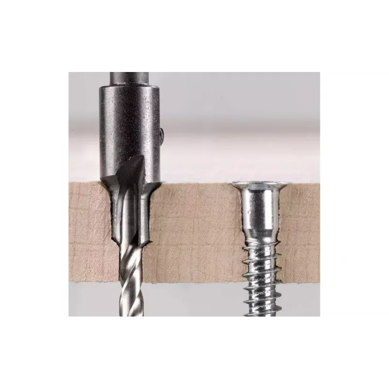 kwb 512604 Holzfräsersatz, 6-teilig, 6 mm Schaft, Hartmetall-bestückt, in Holzkiste