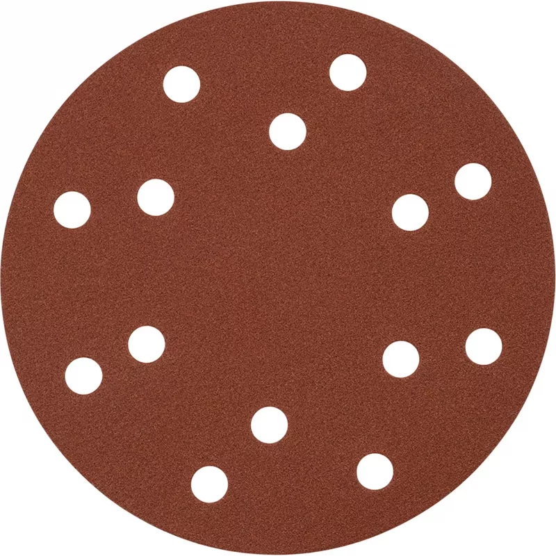kwb 488330 Schleifscheiben 125 mm Körnung 60, 5 Stück, Klettverschluss