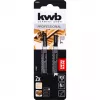 kwb 620530 Bi-Metall-Stichsägeblätter für Laminat und Holz, T-Schaft, 2er-Pack