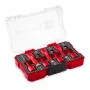 Einhell Diamant-Bohrkronen-Set, 7-teilig, M14 Gewinde, 6–14 mm, für Fliesen, Keramik, Feinsteinzeug, Marmor, Granit 500400
