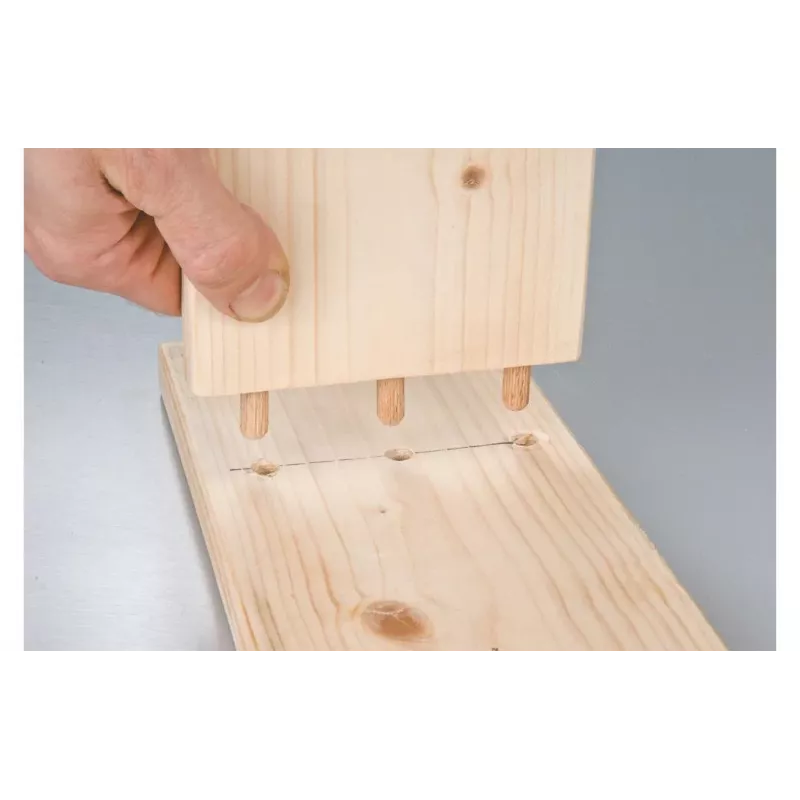 KWB 530206 Dübelmarkierungsstifte für Holzdübel, 4 Stück (6, 8, 10, 12 mm)