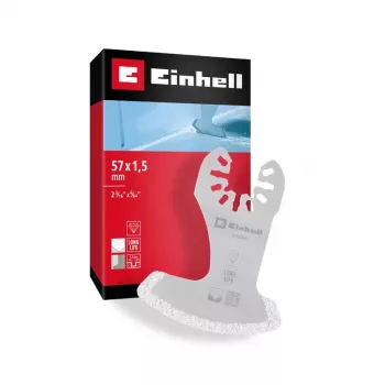 Einhell 708085 Diamant-Segmentsägeblatt 57 mm für oszillierende Multifunktionswerkzeuge