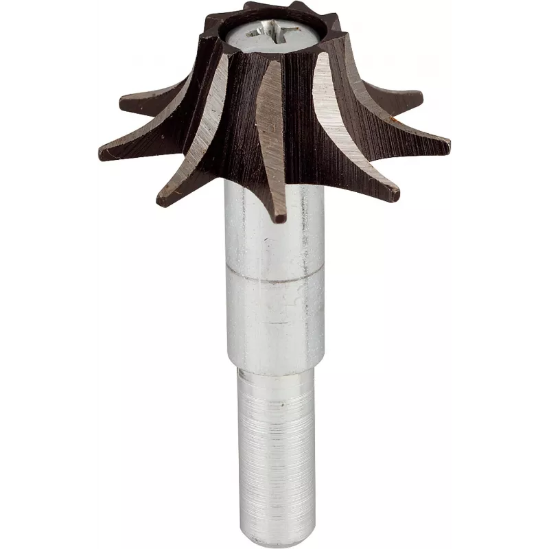 KWB 700540 Abrundfräser 12mm Schneidurchmesser, 8mm Schaft, Hartmetall bestückt