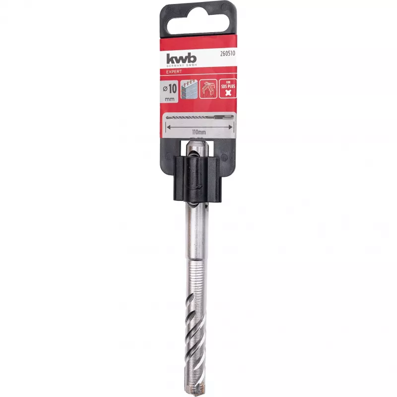 KWB Hammerbohrer HB 44 C4 10 x 110 mm SDS-plus 260510