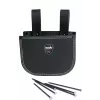 KWB 906400 Werkzeuggürteltasche, ungefüllt, 600D Polyester, Schwarz/Grau, 7 Aufbewahrungsmöglichkeiten