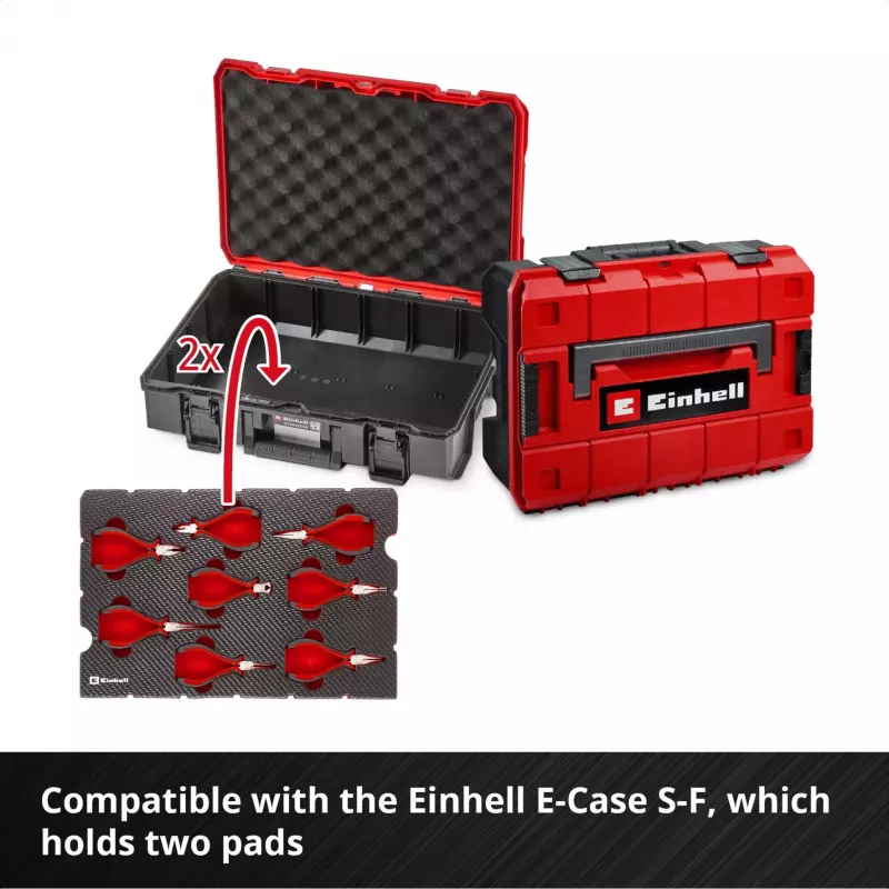 Einhell 370523 E-Case Werkzeugeinsatz – 8-teiliges Präzisionszangen-Set für E-Case S-F