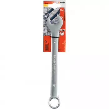 kwb 460219 Ring-Maulschlüssel 19 mm Chrom-Vanadium-Stahl DIN 3113