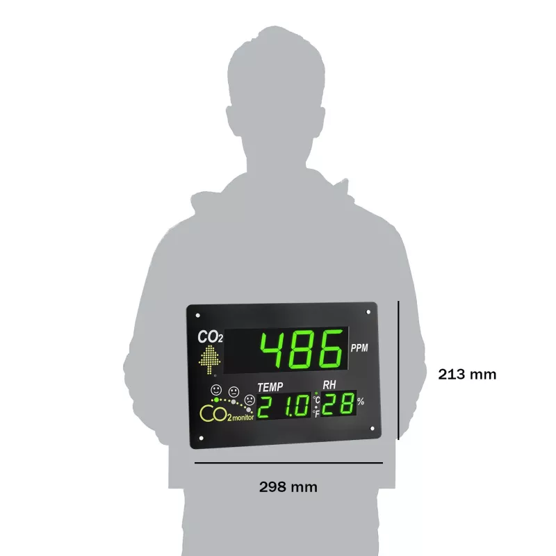TFA Dostmann AIRCO2NTROL OBSERVER CO2-Monitor - Schwarz 31.5002
