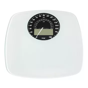 TFA Dostmann 50.1003.02 Elektronische Personenwaage, 180 kg, Schwarz