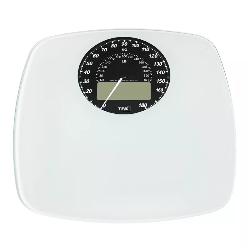 TFA Dostmann 50.1003.02 Elektronische Personenwaage, 180 kg, Schwarz