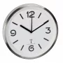 TFA Dostmann 60.3535.02 Funk-Wanduhr Rund Silber - Weiß