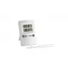 TFA Dostmann Digitales Innen-Außen-Thermometer Weiß (30.1009)