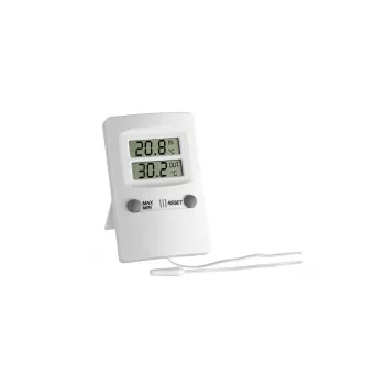 TFA Dostmann Digitales Innen-Außen-Thermometer Weiß (30.1009)