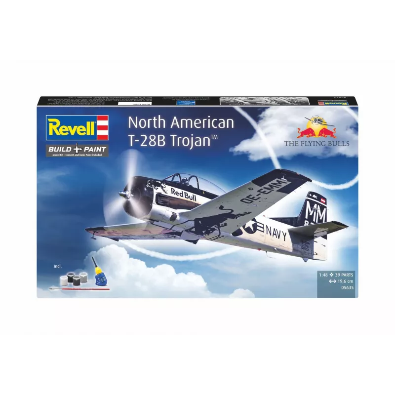 Revell 05635 Flying Bulls T-28B Trojan Modellbausatz 1:48