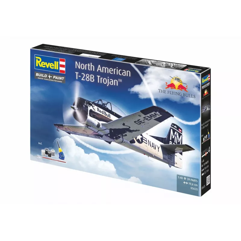 Revell 05635 Flying Bulls T-28B Trojan Modellbausatz 1:48