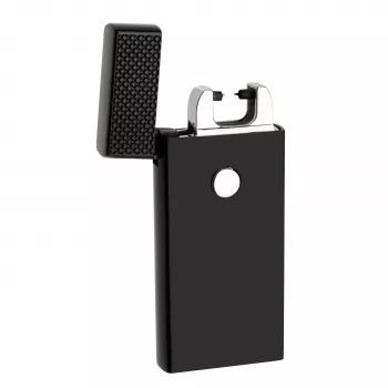 TFA Dostmann 98.1124.01 Plasma-Lichtbogen-Feuerzeug – wiederaufladbar, USB, flammenlos, Doppel-Lichtbogen, windfest