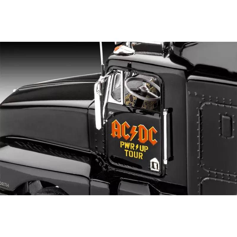 Revell 07731 AC/DC Tour Truck & Trailer “Power Up” Modellbausatz 1:32