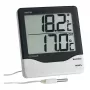 TFA Dostmann Kabelthermometer Schwarz-Weiß (30.1011.K)