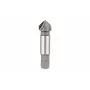 KWB 704840 HSS Kegelsenker 16 mm, 90°, 3 Schneiden, Zylinderschaft