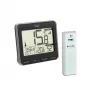 TFA Dostmann PRIO kabelloses digitales Thermometer, Schwarz/Weiß 30.3069.01