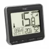 TFA Dostmann PRIO kabelloses digitales Thermometer, Schwarz/Weiß 30.3069.01