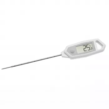 TFA Dostmann 30.1064.02.K Handthermometer Weiß °F/°C -40 bis 250°C mit integriertem Display
