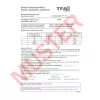TFA Dostmann 30.1064.02.K Handthermometer Weiß °F/°C -40 bis 250°C mit integriertem Display