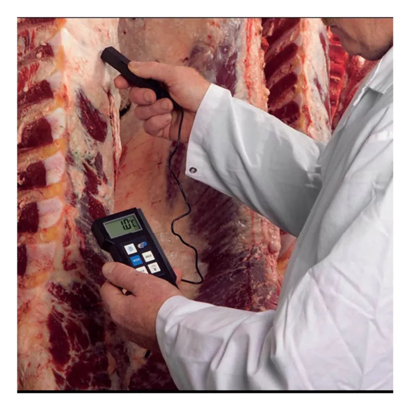 TFA Dostmann 31.1020 Professionelles digitales Einstichthermometer, NTC, -40 bis +200 °C, Edelstahlsonde, IP65