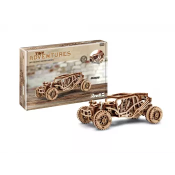 Revell Tiny Adventures Holz-Buggy-Modellbausatz 00610