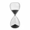 TFA Dostmann Sanduhr Transparent, Anthrazit Analog (18.6009.10.90)