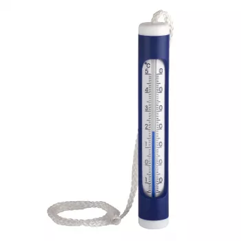 TFA Dostmann 40.2004 Schwimmendes Pool- und Teich-Thermometer Blau/Weiß