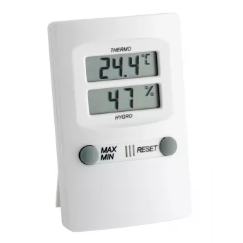 TFA Dostmann Digitales Thermo-Hygrometer Weiß (30.5000.02)