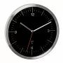 TFA Dostmann Funk-Wanduhr 245 mm Edelstahl mit schleichendem Sekundenzeiger 60.3544.01