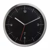 TFA Dostmann Funk-Wanduhr 245 mm Edelstahl mit schleichendem Sekundenzeiger 60.3544.01