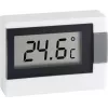 TFA DOSTMANN Mini-Thermometer, Doppelskala, -30 bis +50 °C, Weiß 30.2017.02