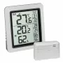 TFA Dostmann INFO Kabelloses Innen-/Außenthermometer Schwarz-Grau 30.3065.02