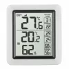 TFA Dostmann INFO Kabelloses Innen-/Außenthermometer Schwarz-Grau 30.3065.02