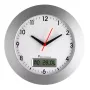 TFA DOSTMANN 98.1092 Funk-Wanduhr 300mm Weiß