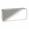 TFA Dostmann 60.2032.54 Quarz-Wecker Silber mit Dual-Alarm