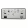 TFA Dostmann 60.2032.54 Quarz-Wecker Silber mit Dual-Alarm