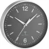 TFA Dostmann 60.3503 Funk-Aluminium-Wanduhr, Schwarz