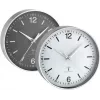 TFA Dostmann 60.3503 Funk-Aluminium-Wanduhr, Schwarz