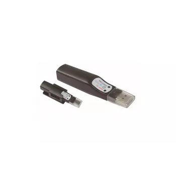 TFA Dostmann LOG32T Temperatur-Datenlogger, USB, -40 bis +70 °C, 60.000 Messwerte, LCD, IP65 5005-0170