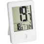 TFA Dostmann Funkthermometer mit Uhr, Weiß (30-3051-02)