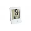 TFA Dostmann Funkthermometer mit Uhr, Weiß (30-3051-02)
