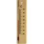 TFA Dostmann Analoges Innenthermometer, Buchenholz, -20 bis +50 °C, wandmontierbar 12.1053.05