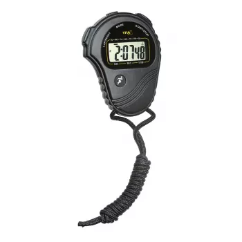 TFA Dostmann Digitale Stoppuhr - LCD-Anzeige - Schwarz - Kunststoff - LR44 - 70 mm (38.2029)