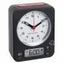 TFA Dostmann Combo Mechanischer Wecker Schwarz-Rot (60.1511.01)